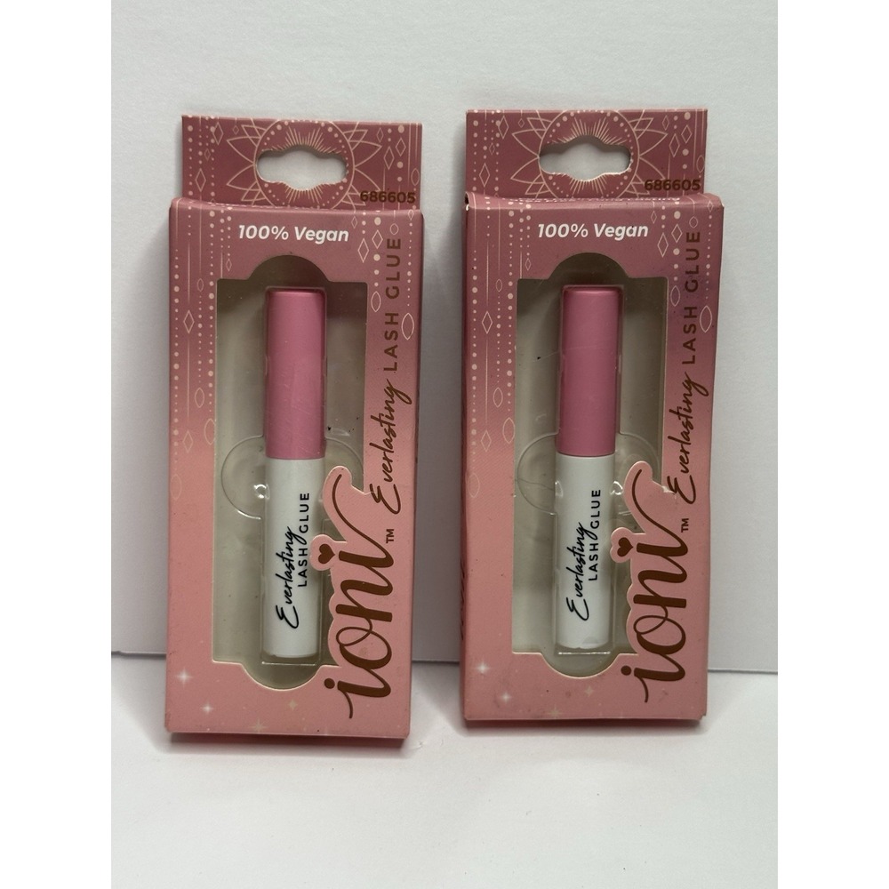 Ioni Everlasting Lash Glue Vegan Set 2 Sealed NEW